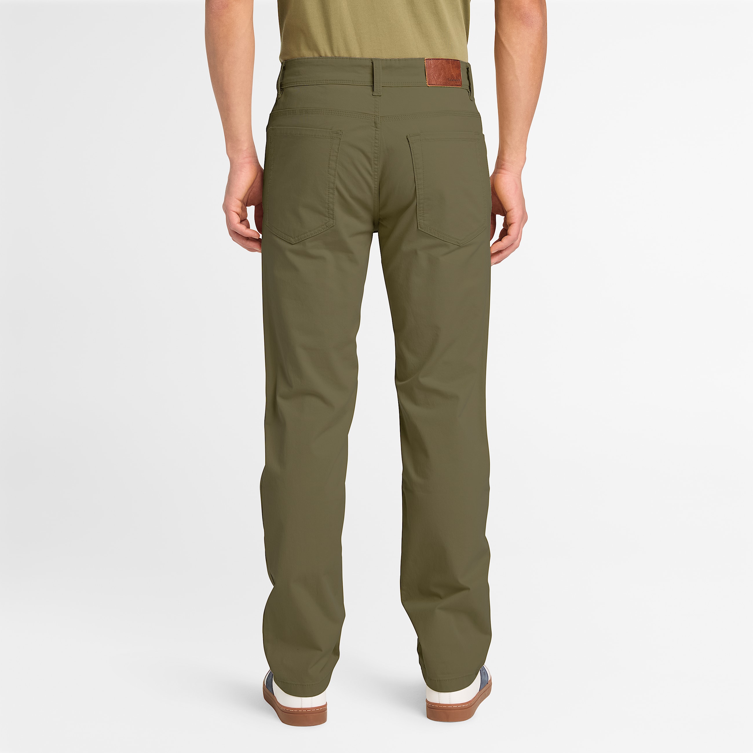 Sandown Cavalry Twill Trouser for Men in Green TBL Grn ALT8
