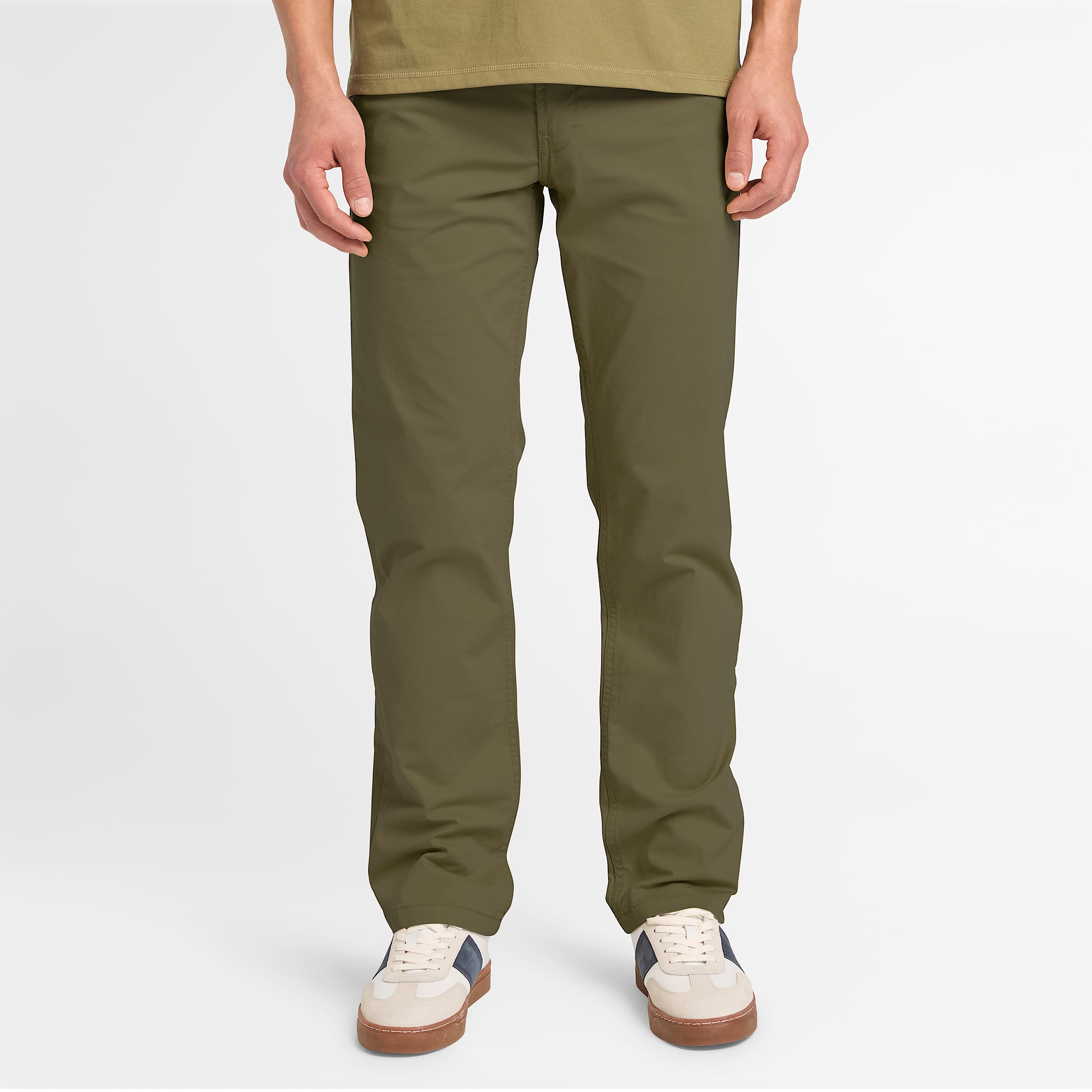 Sandown Cavalry Twill Trouser for Men in Green TBL Grn ALT1