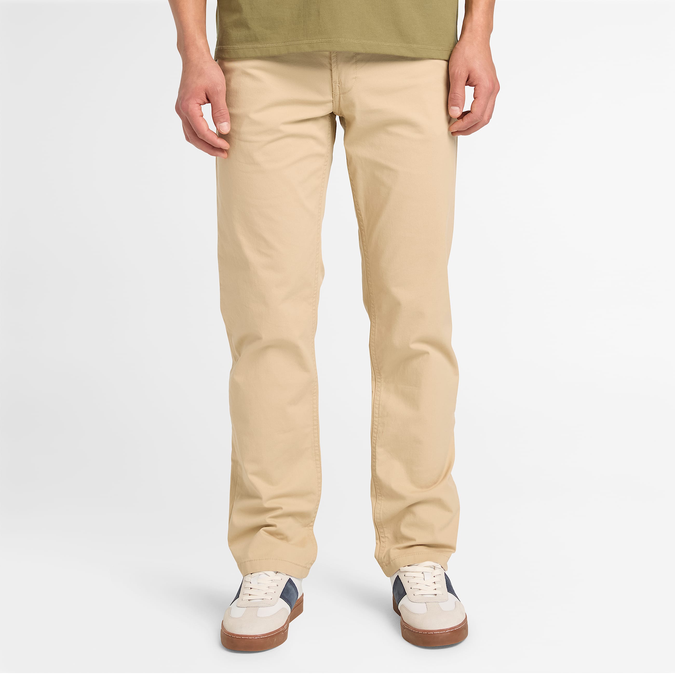 Sandown Cavalry Twill Trouser for Men in Beige TBL Beige ALT1