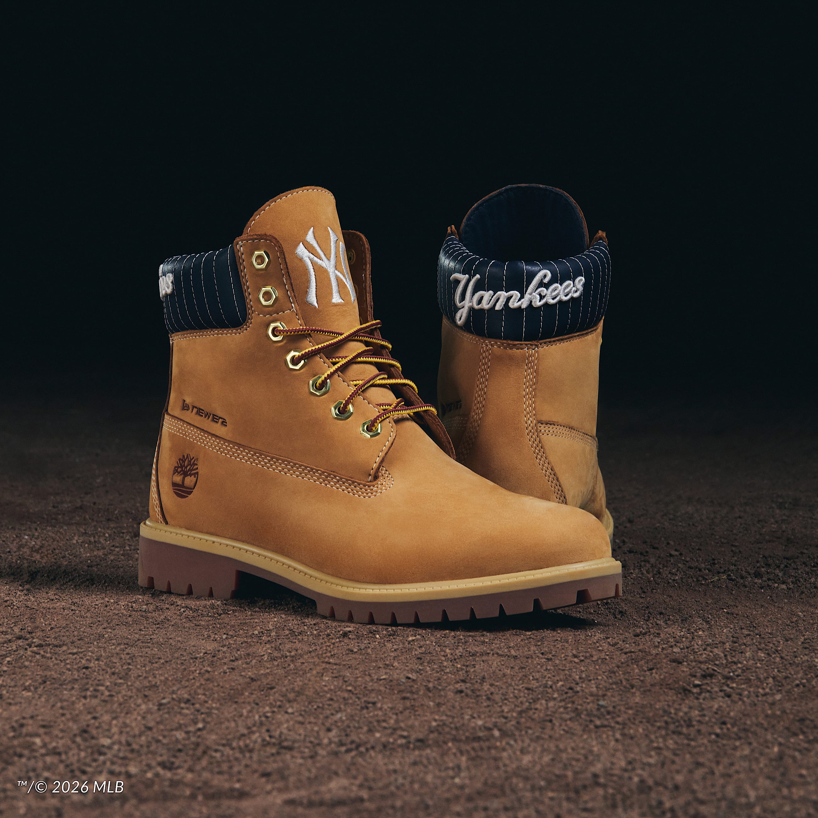 6inch Boot impermable Heritage Timberland x New Era pour homme en JauneBleu fonc TBL jaune MKTG1