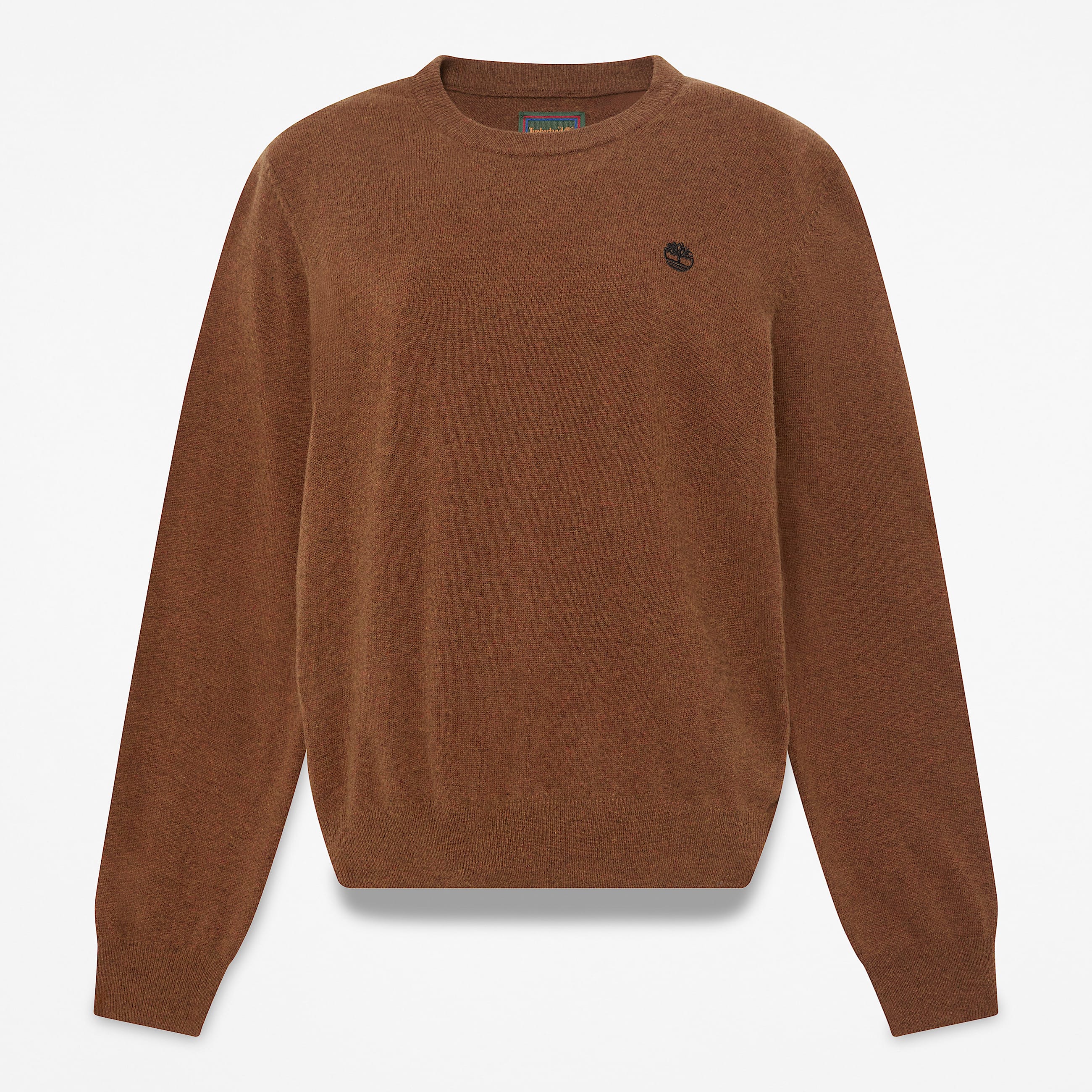 Merino Crew Jumper for Women in Dark Brown TBL Brown HERO