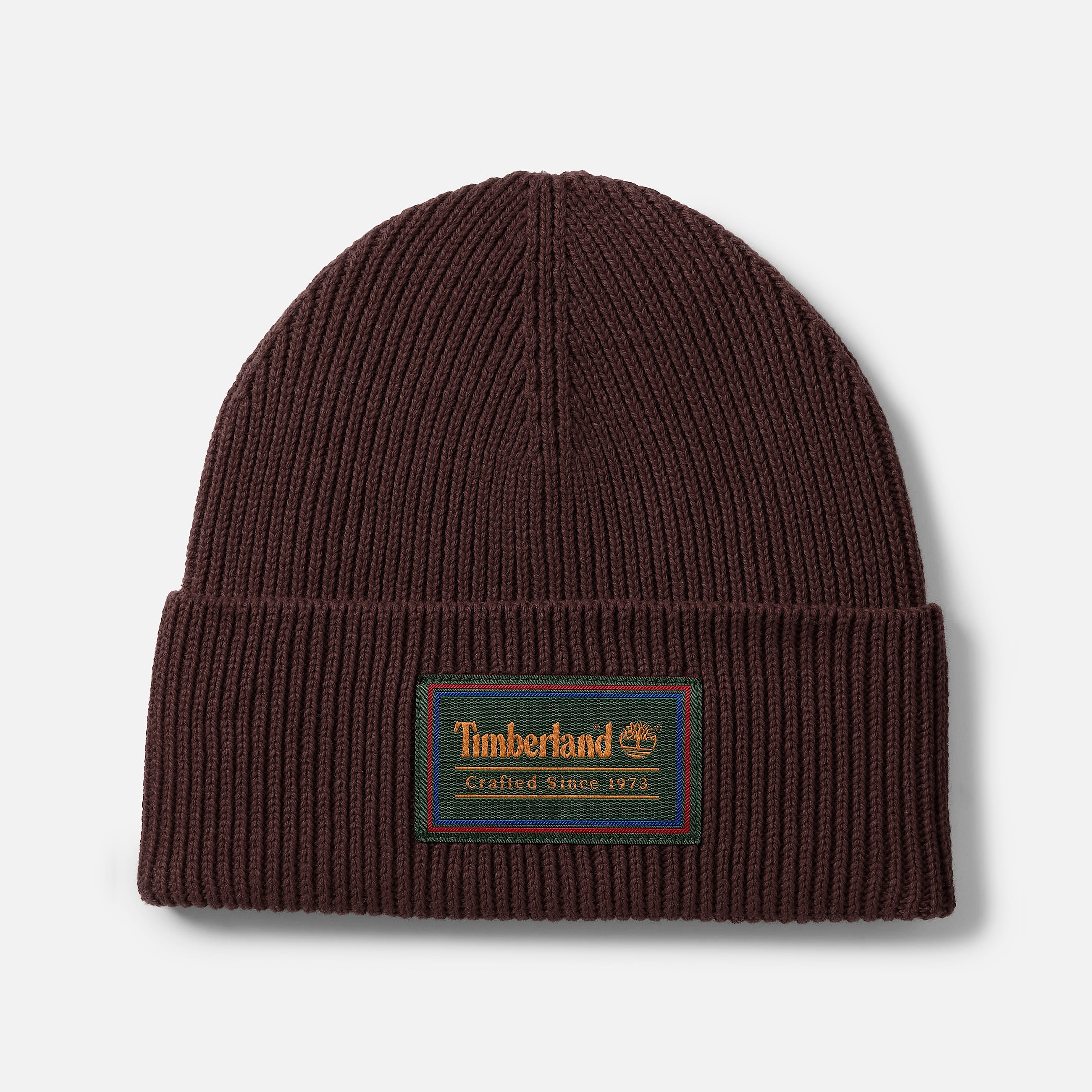 Crafted Beanie for Men in Dark Brown TBL Brown HERO