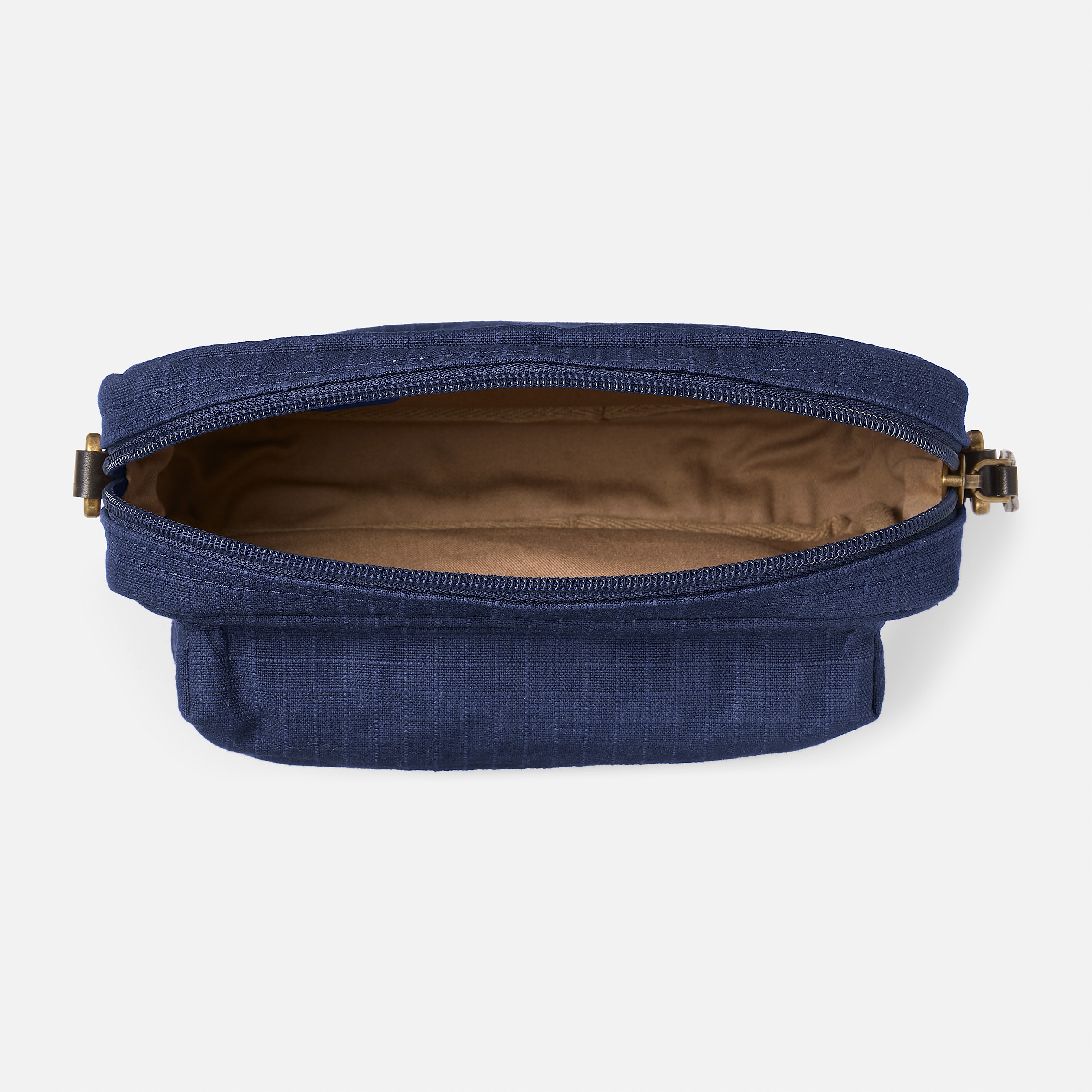 Crafted Heritage Crossbody Bag in Dark Blue TBL Blue ALT1
