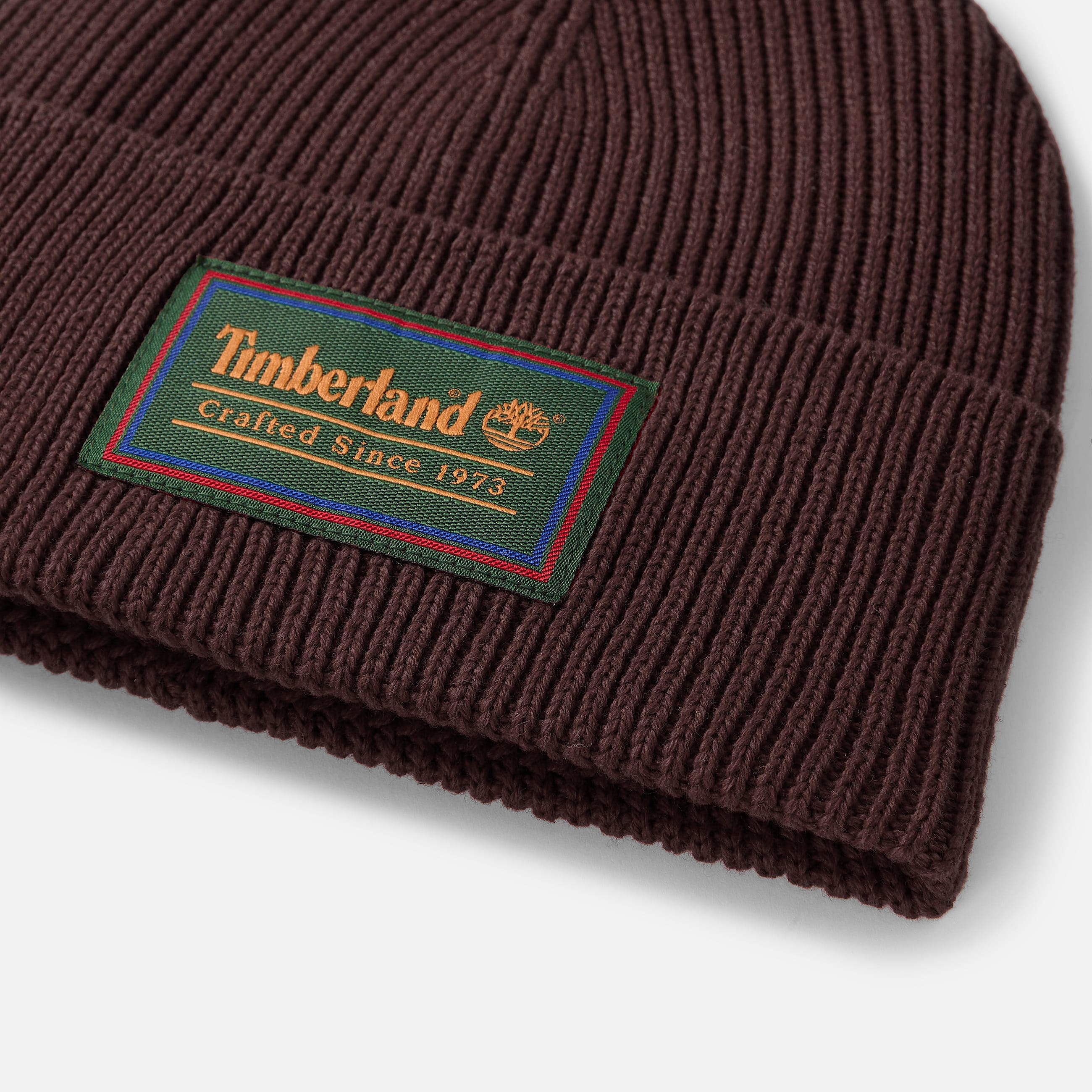 Crafted Beanie for Men in Dark Brown TBL Brown ALT1