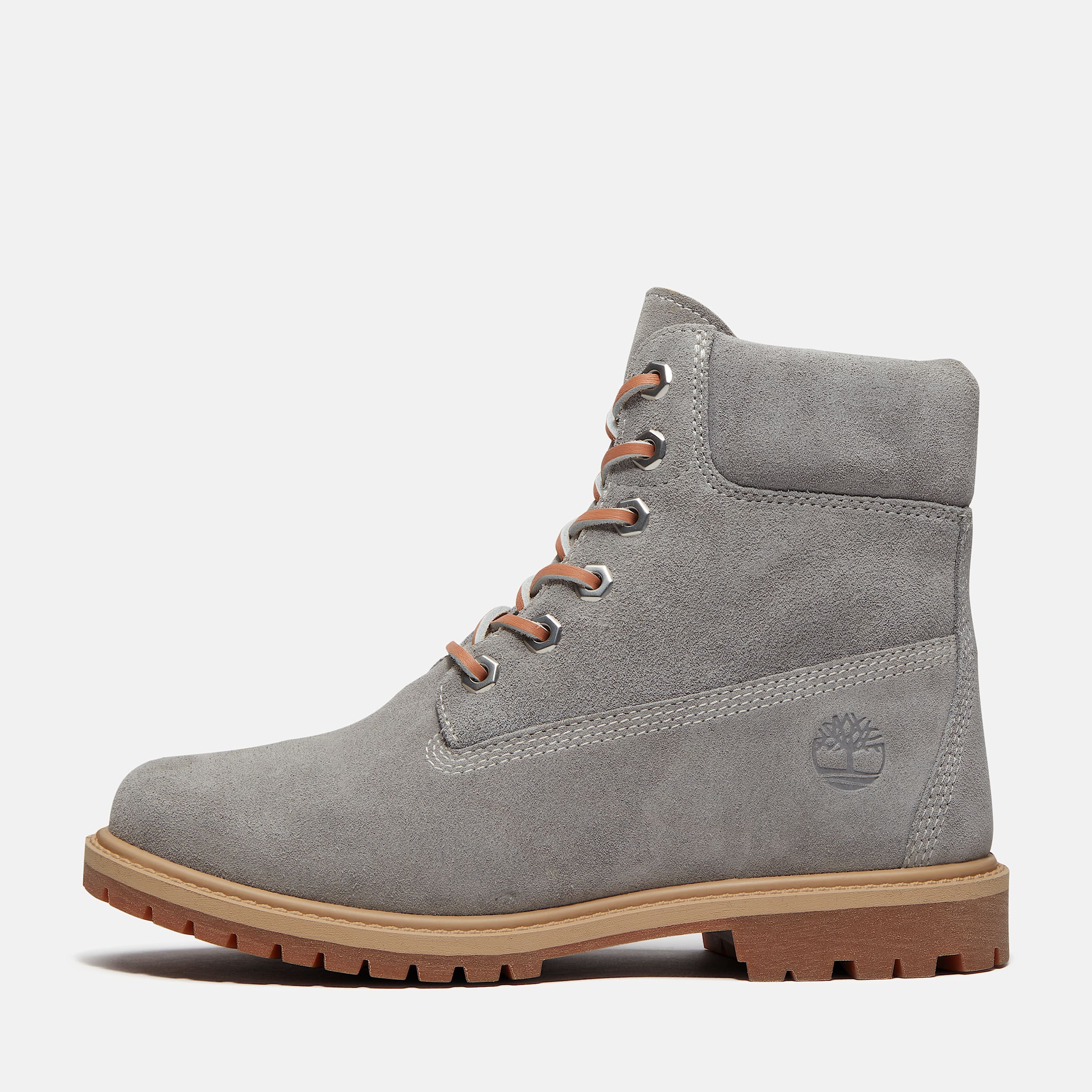 Timberland Premium 6Inch Boot fr Damen in Grau TBL Grau ALT7