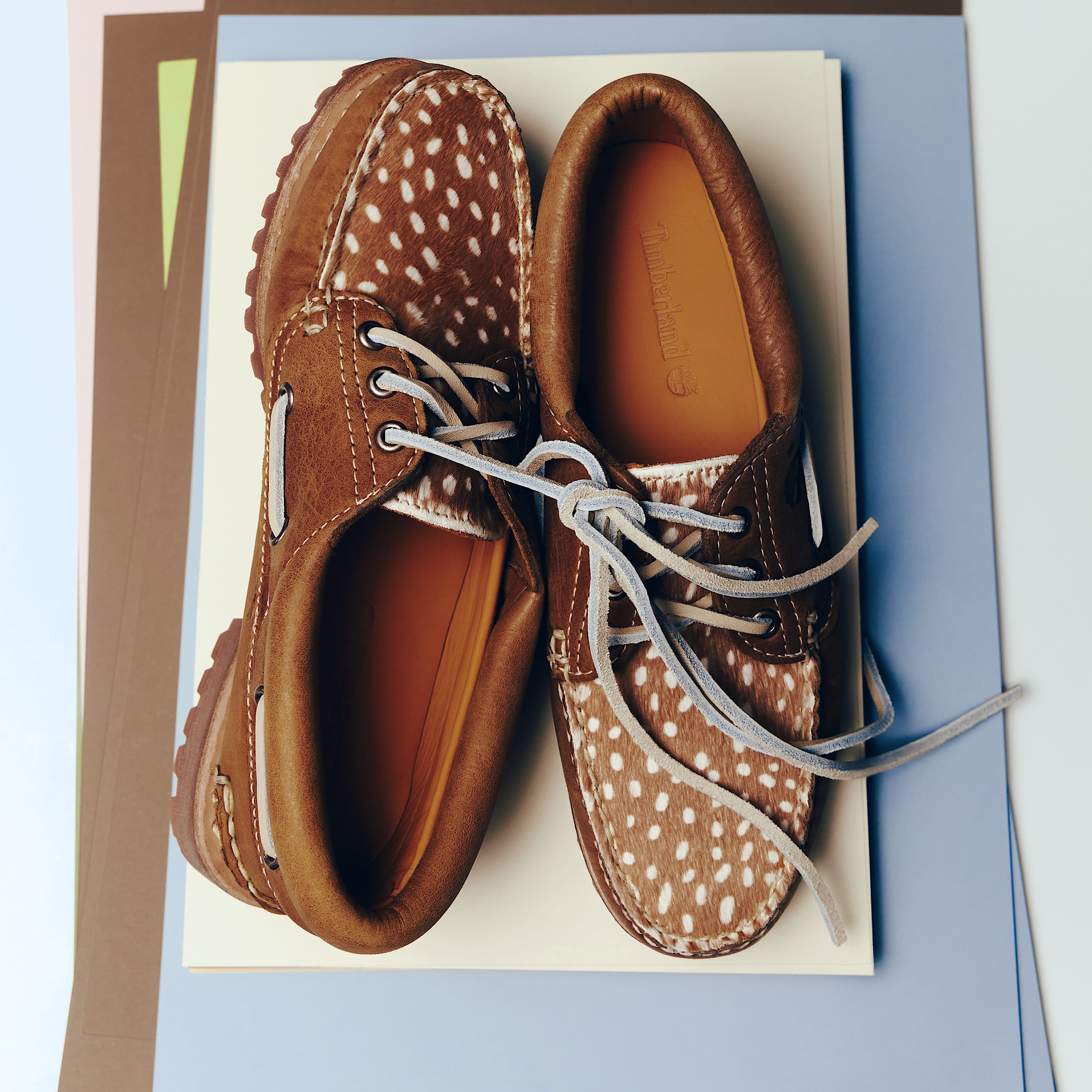 Timberland Authentic 3Eye Bootschoen voor dames in bruinbeige TBL bruin MKTG1