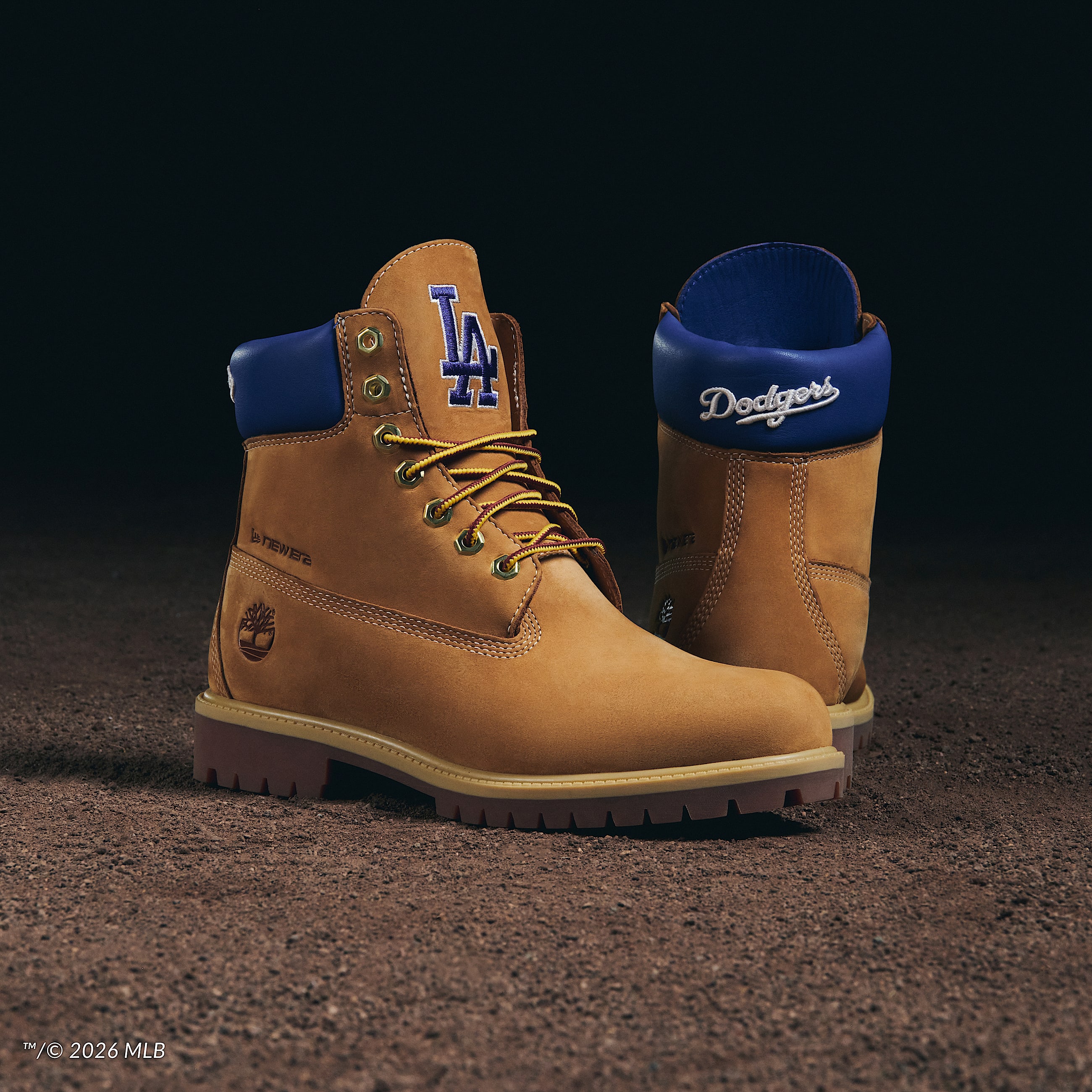 Timberland x New Era Heritage 6Inch Waterproof Boot for Men in YellowBlue TBL Yellow MKTG1