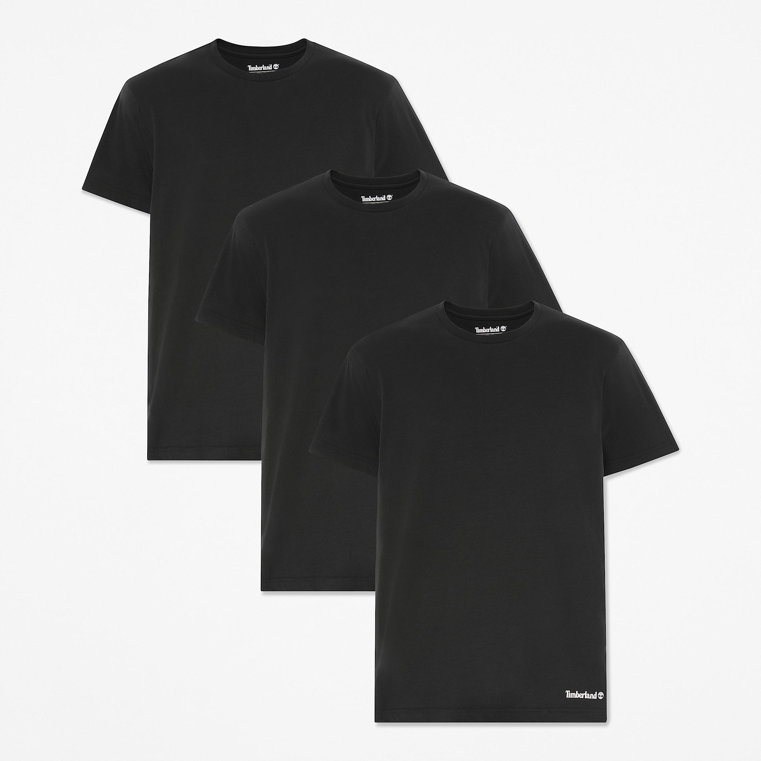 3Pack Basic TShirt for Men in Black TBL Black HERO