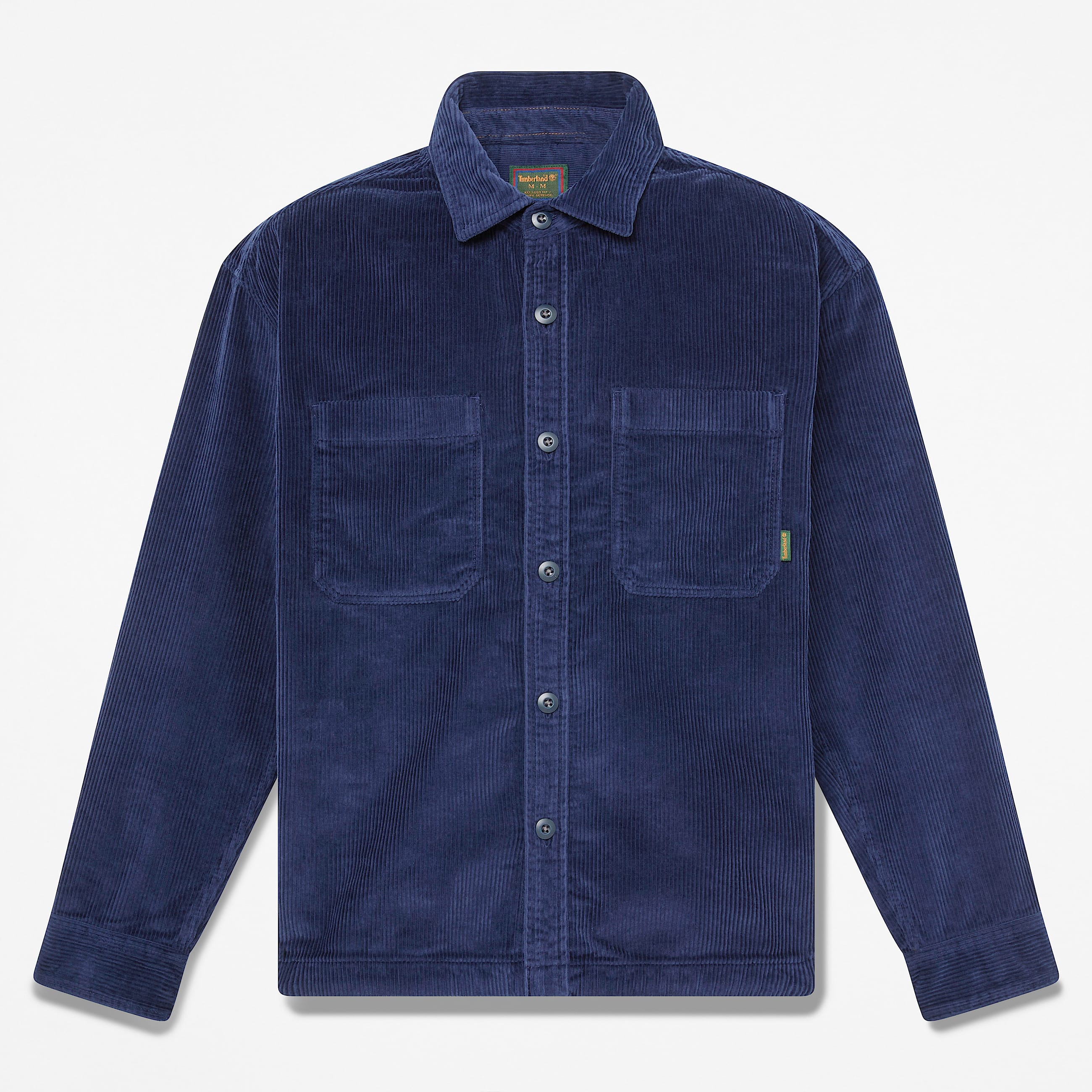 Corduroy Overshirt for Men in Dark Blue TBL Blue HERO