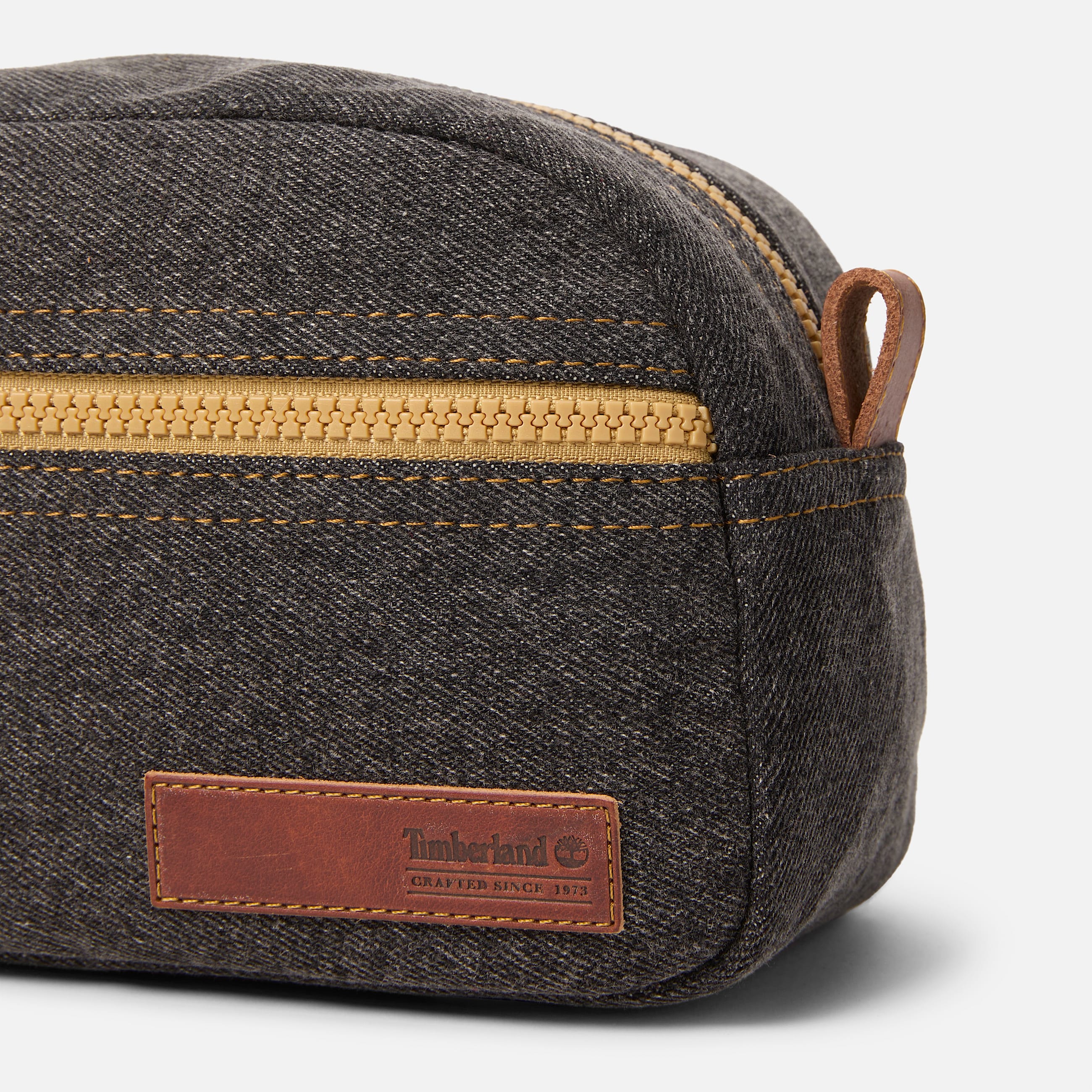 Ambachtelijke Denim Reisset in blauw TBL blauw ALT3