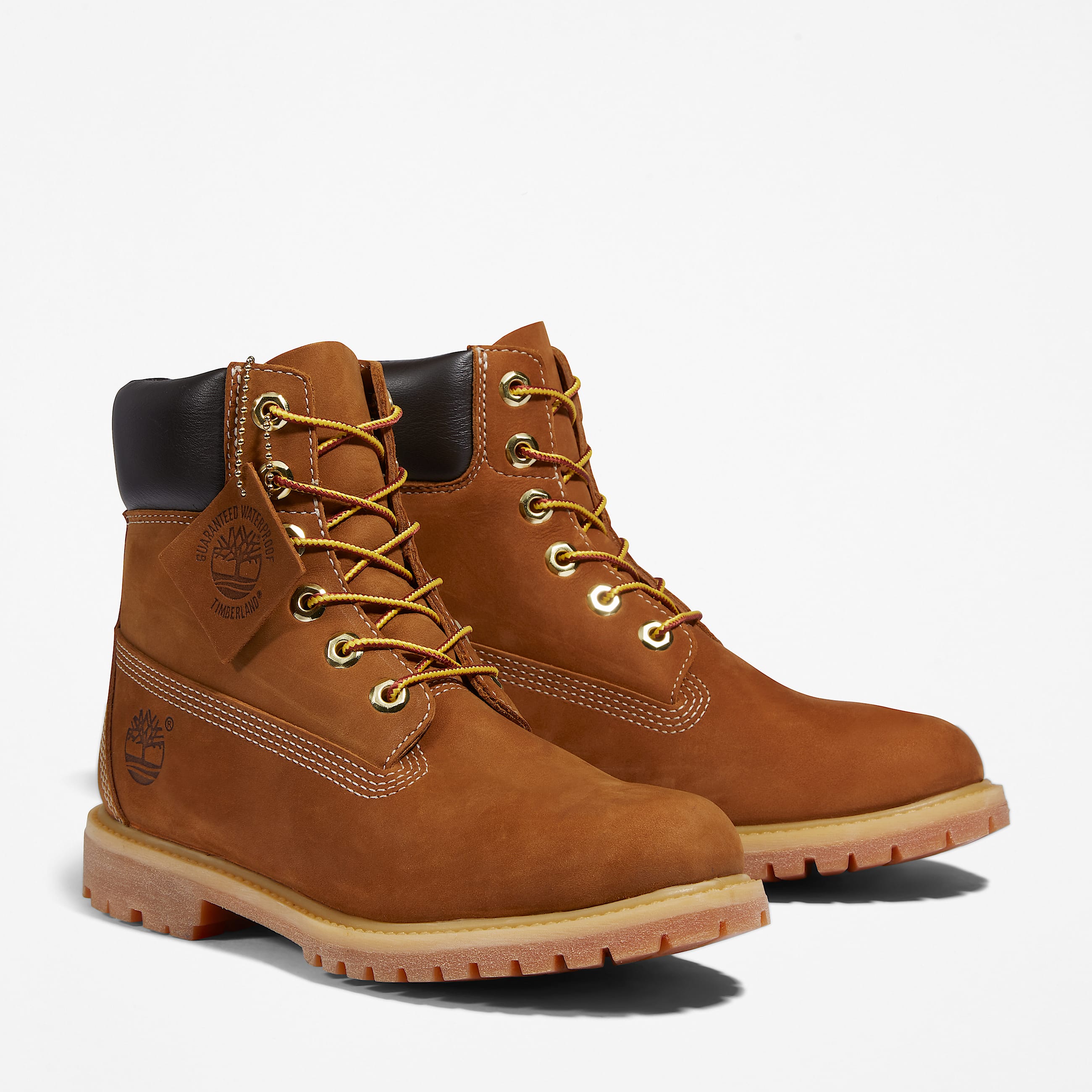 Wasserdichter Timberland Premium 6Inch Boot fr Damen in Braun TBL Braun ALT4
