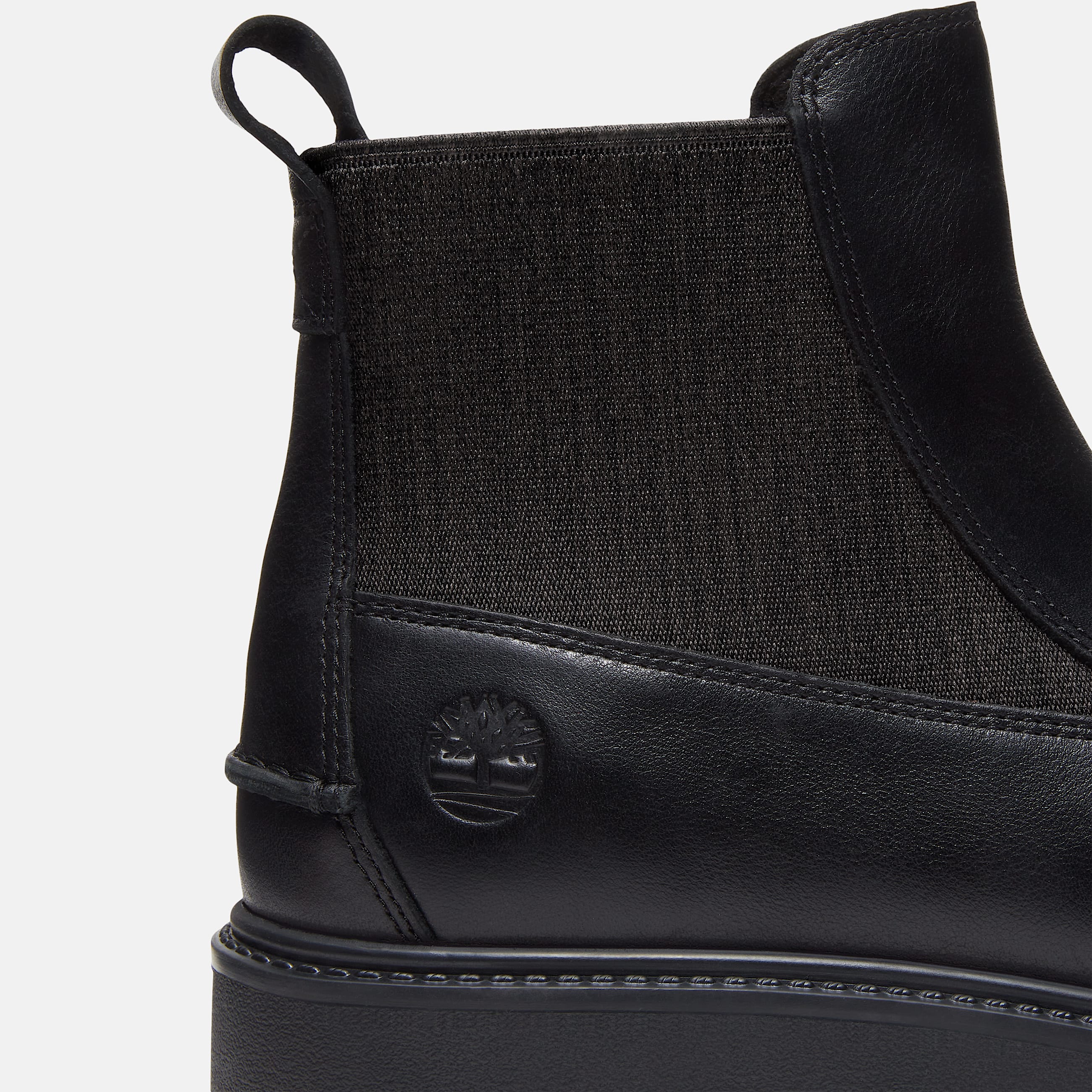 Stone Street Chelsea Boot mit Plateausohle fr Damen in Schwarz TBL Schwarz ALT7