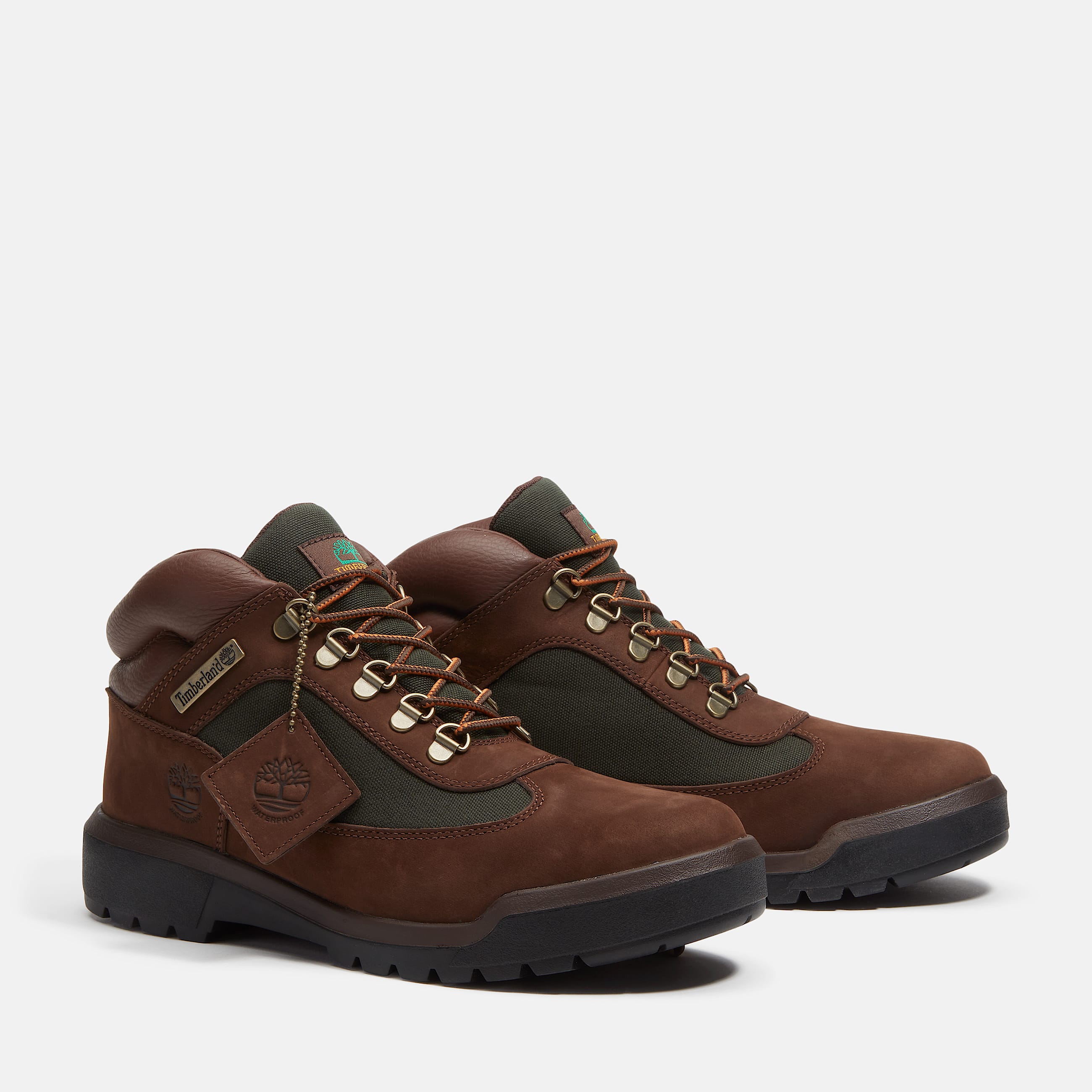 Wasserdichter Field Boot fr Herren in Dunkelbraun TBL Braun ALT4