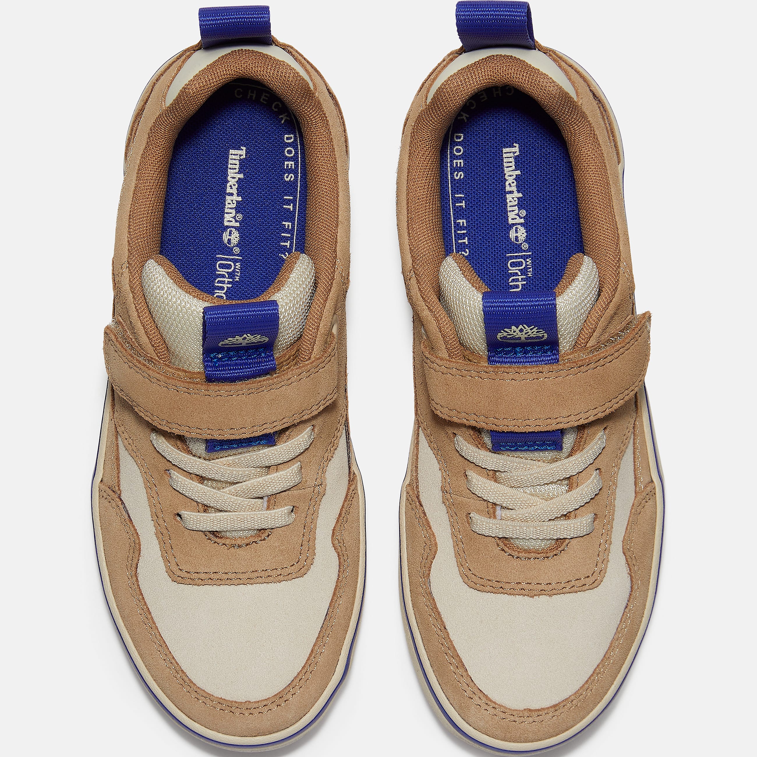 Stone Jump HookandLoop Trainer for Toddler in Beige TBL Beige ALT2