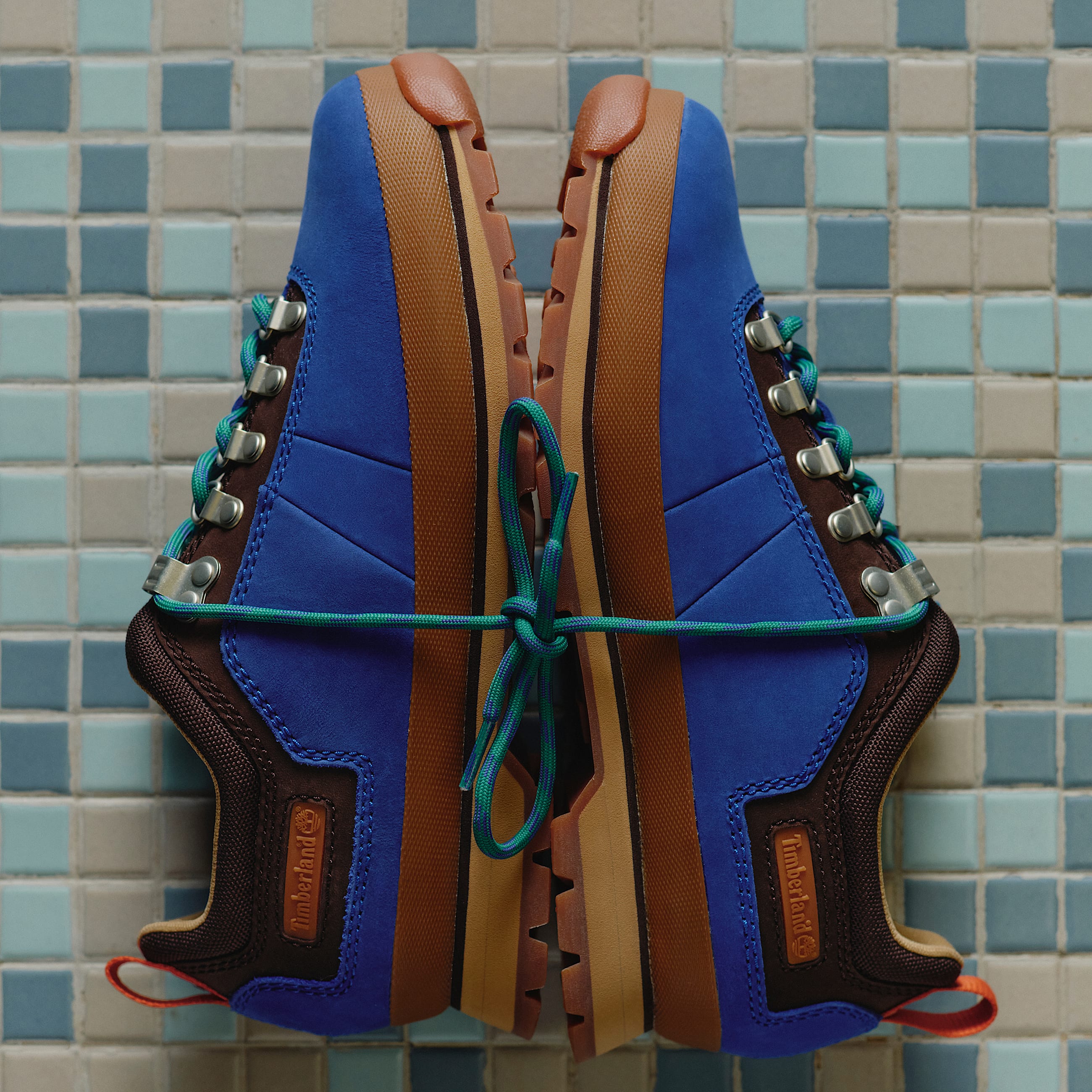 Euro Hiker Low for Men in Blue TBL Blue MKTG1