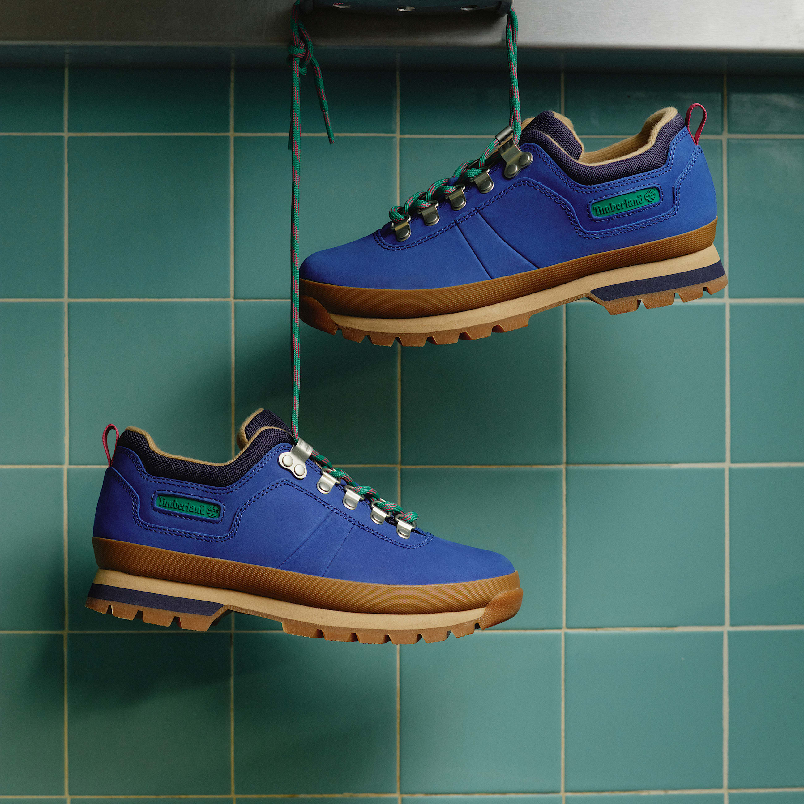 Bottine de randonne basse Euro Hiker pour femme en bleu TBL bleu MKTG1