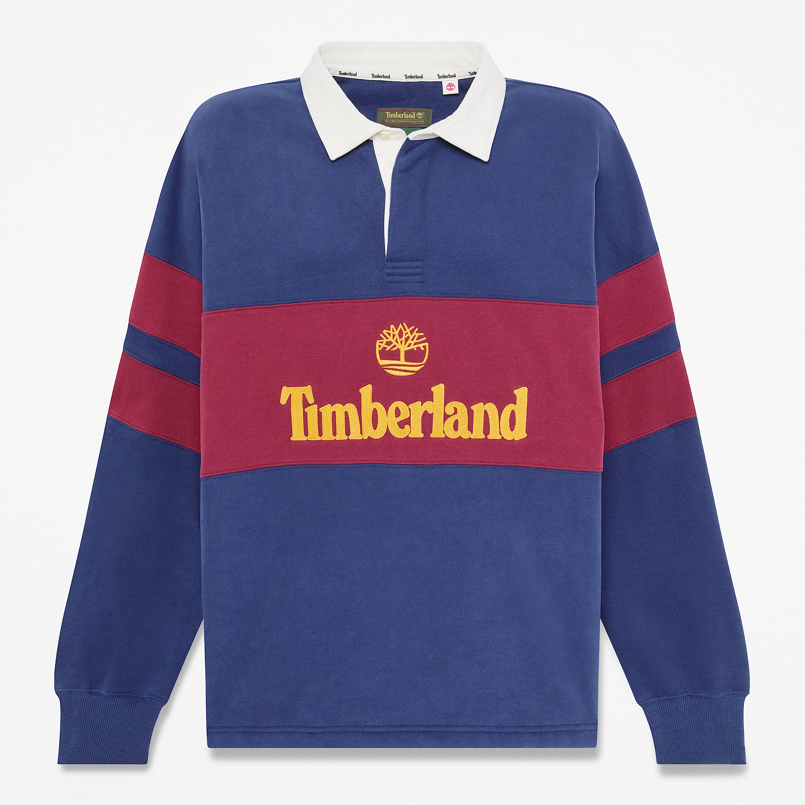 Timberland Tokyo Design Collective Rugby Polo in Dark Blue TBL Blue HERO