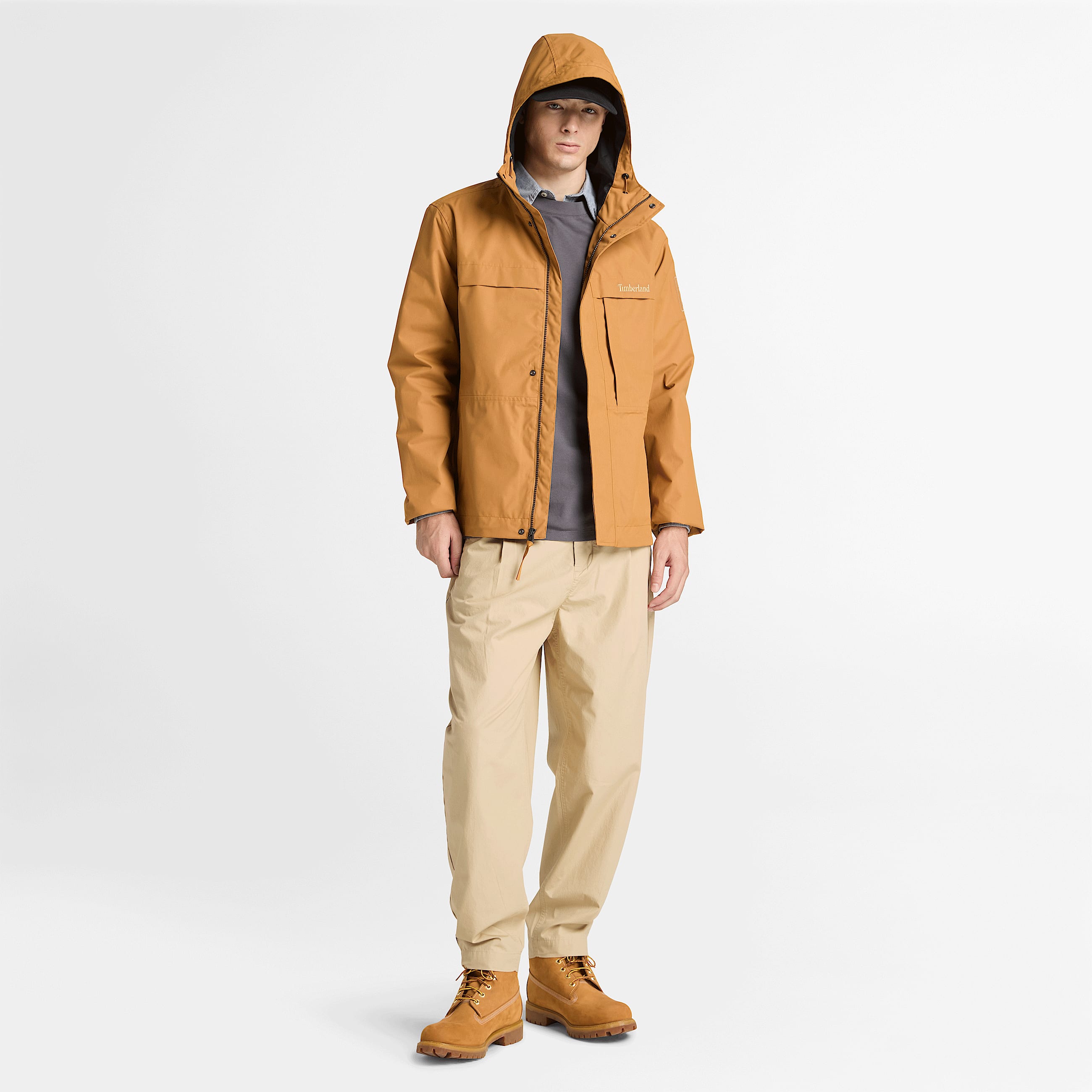 Wasserdichte Benton ShellJacke fr Herren in Gelb TBL Gelb ALT2