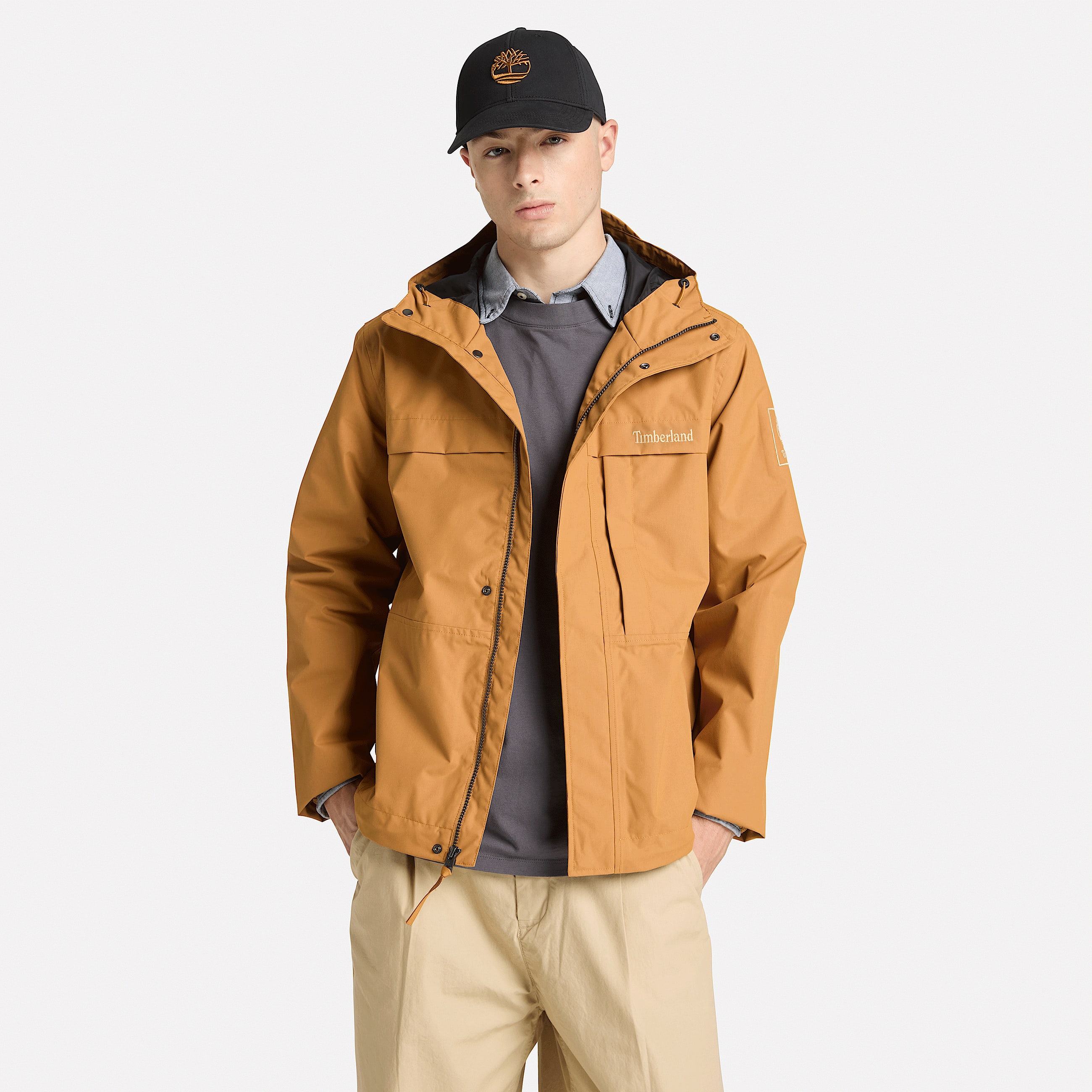 Wasserdichte Benton ShellJacke fr Herren in Gelb TBL Gelb ALT1