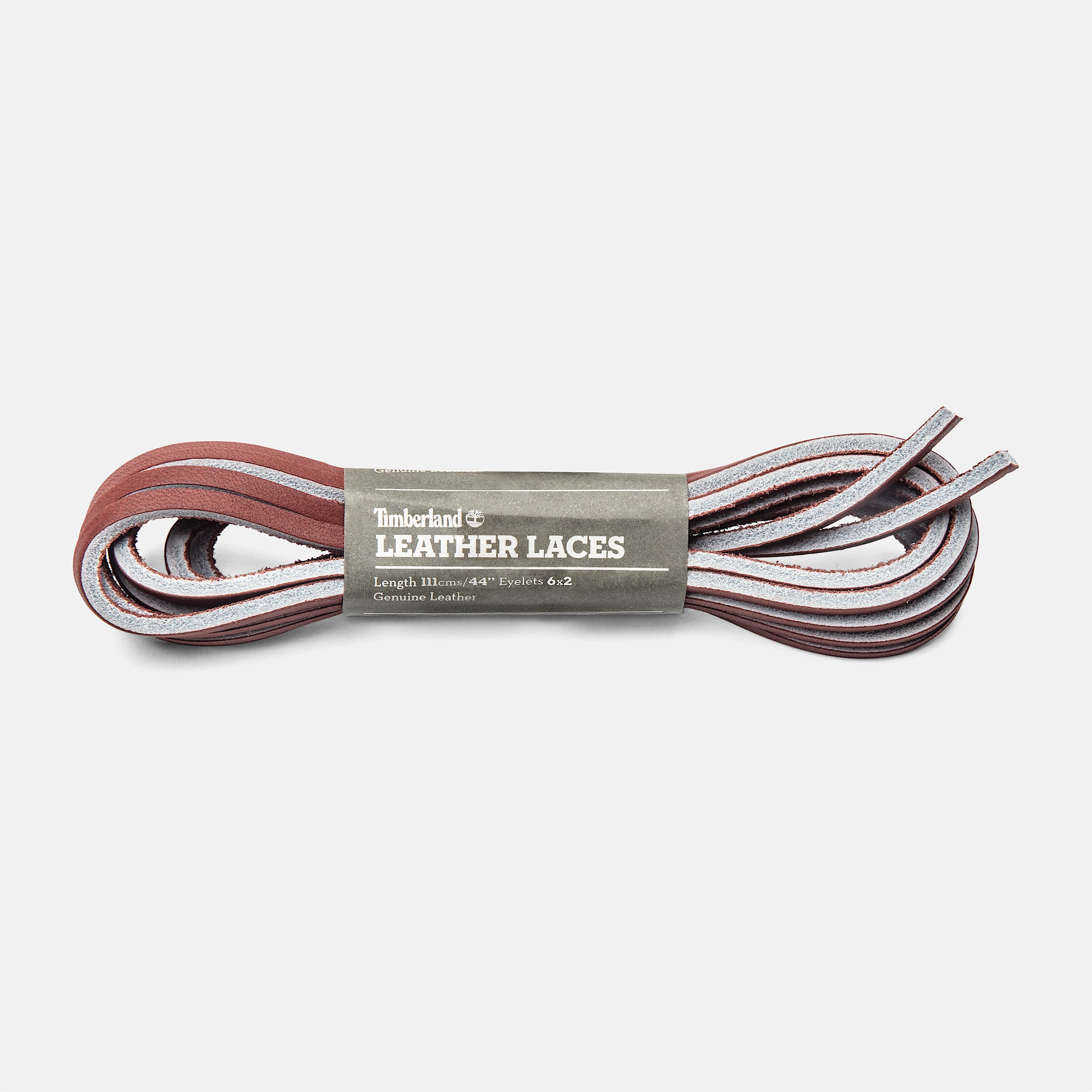 44" Flat Rawhide Replacement Laces in Red