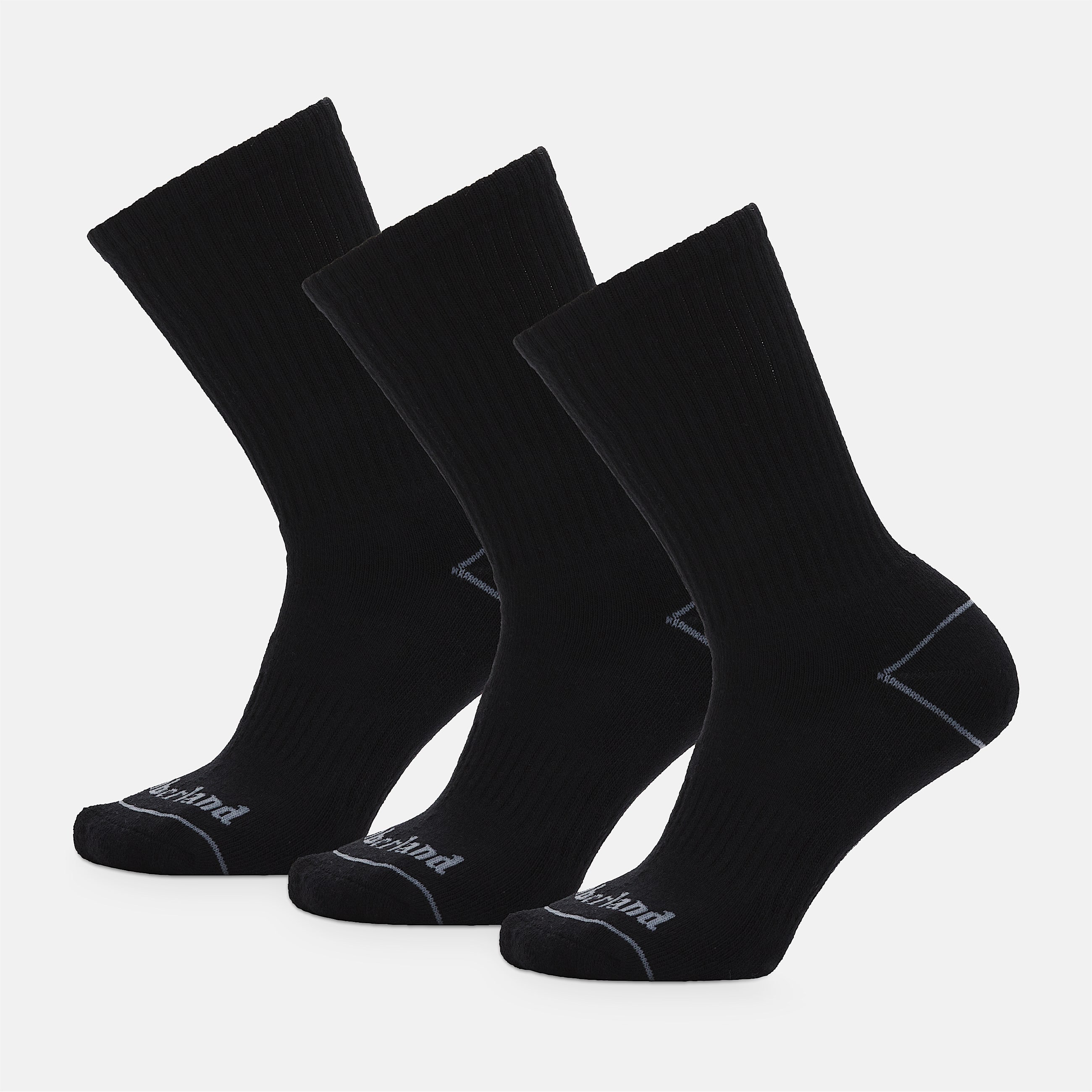 All Gender Bowden Crew-Socken im 3er-Pack in Schwarz
