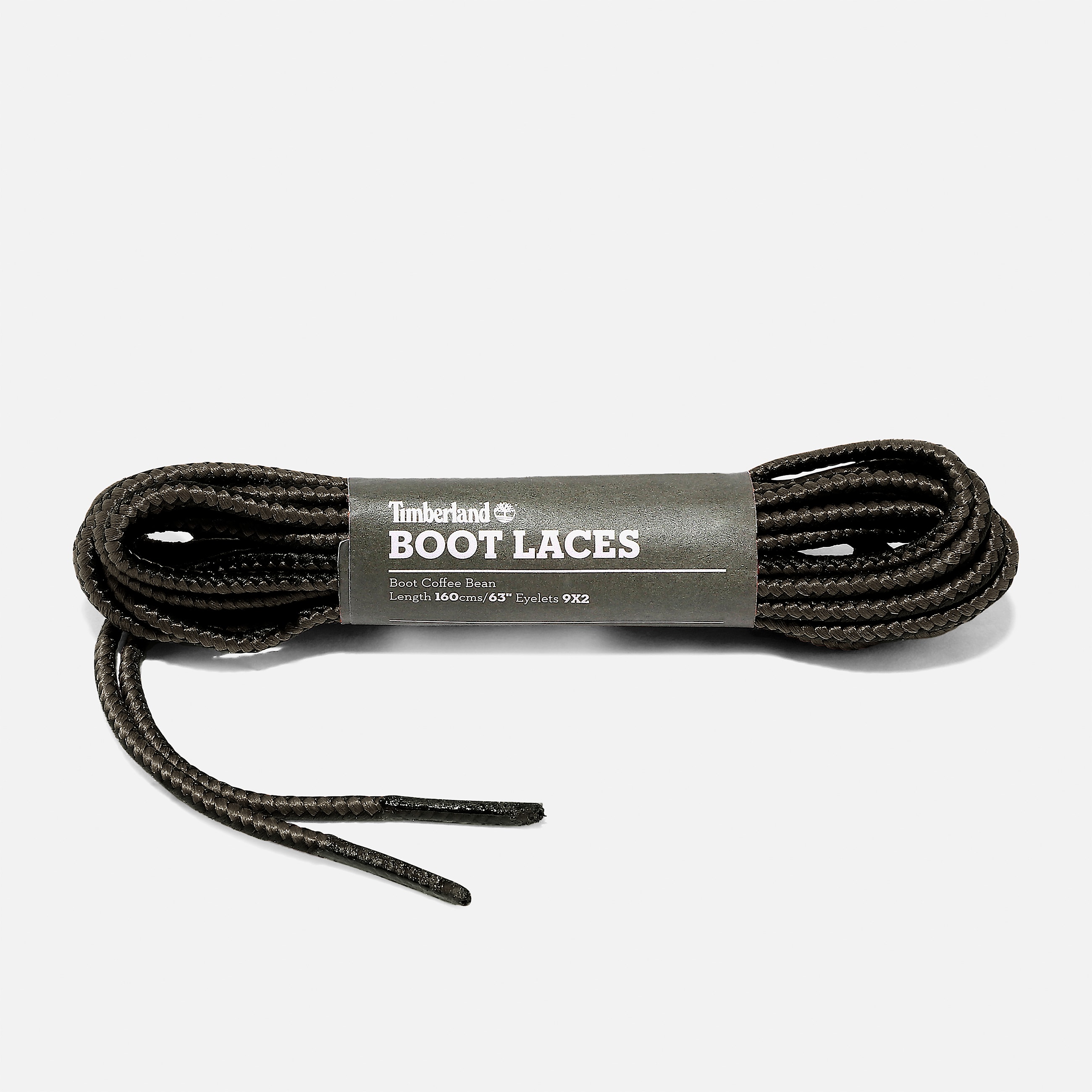 Lacets de 160 cm 63 pouces pour boots unisexes en marron fonce