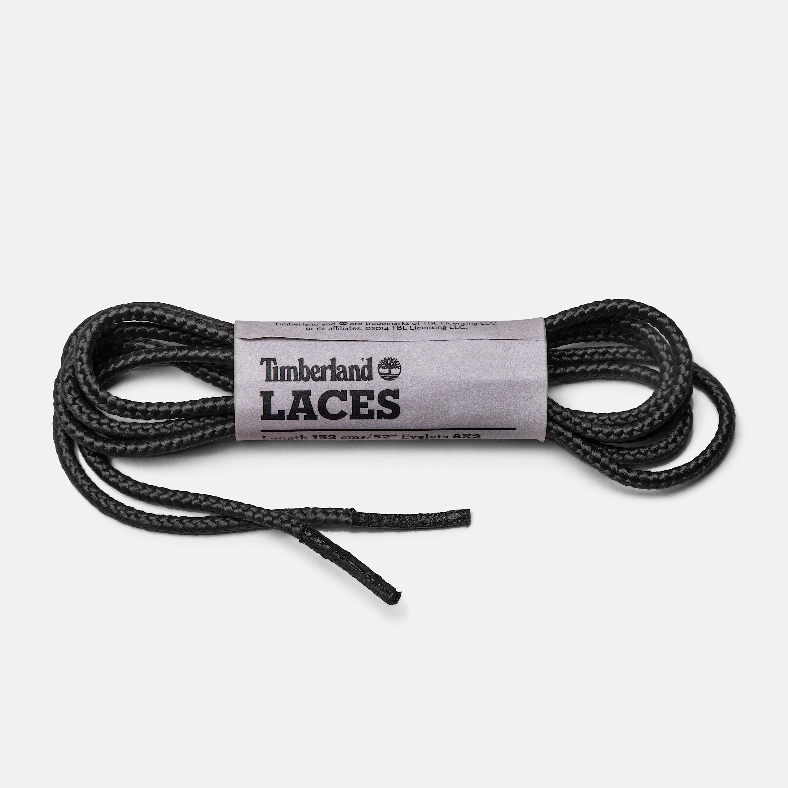 52 Round Nylon Replacement Laces in Black