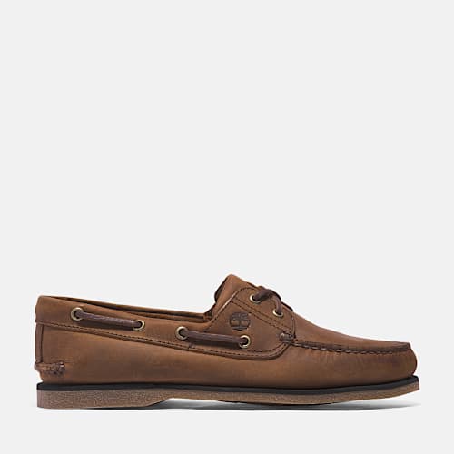 Timberland® Authentic 3-Eye Lug Handsewn Boat Shoe for Men