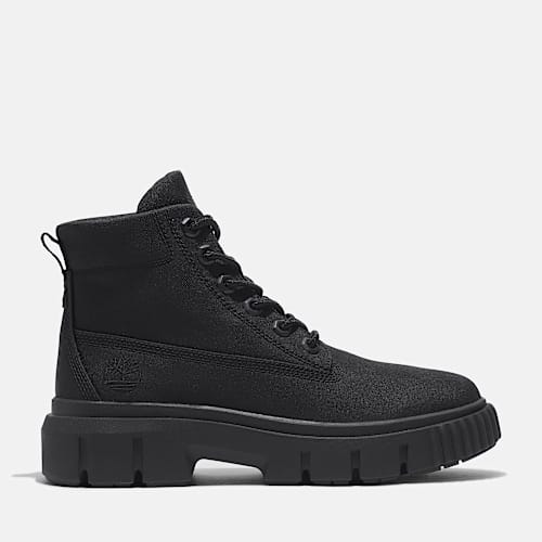 junior black timberland boots uk