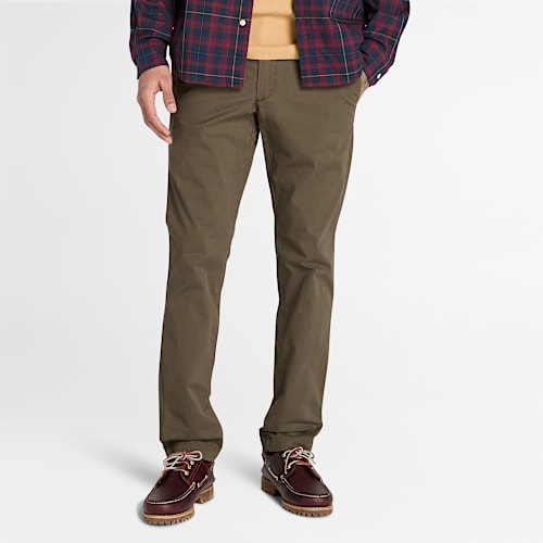Claremont Twill Chino Slim Trouser for Men in Dark Blue