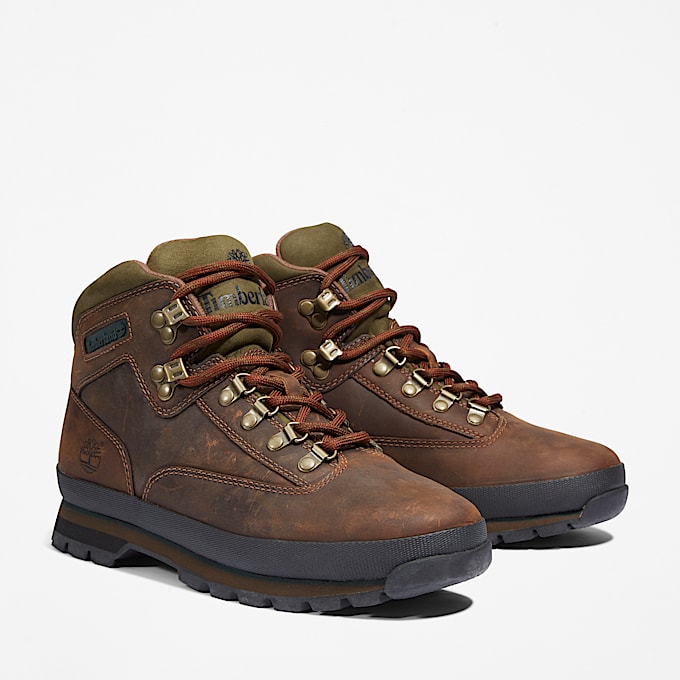 Halbhoher Euro Hiker Boot fr Herren in Braun TBL Braun ALT4