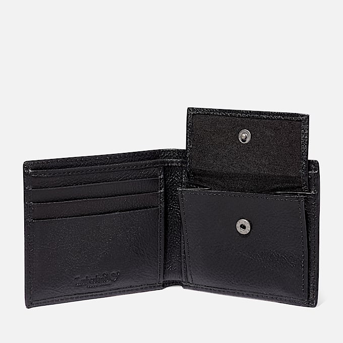 Kennebunk Bifold With Coin Pocket for Men in Black TBL Black ALT1