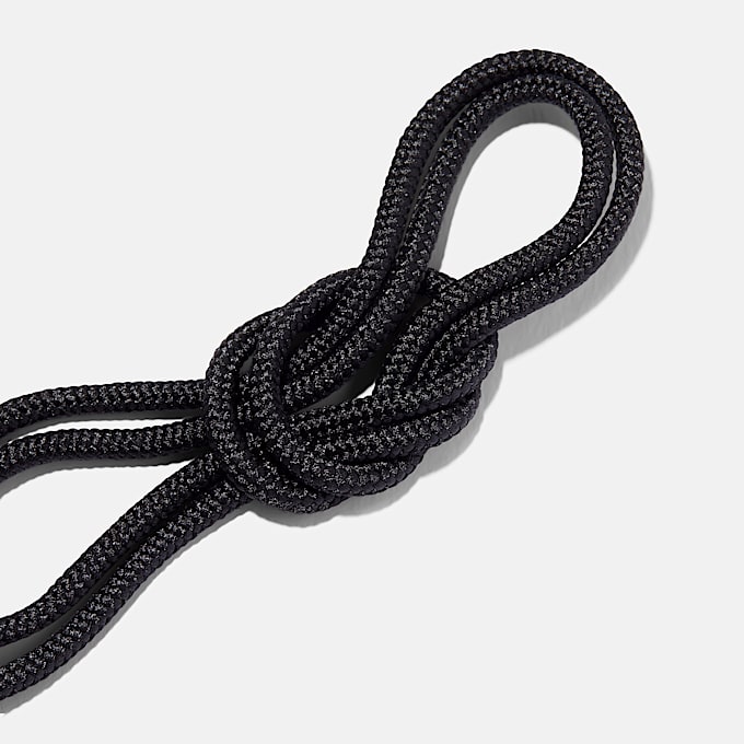 Runde Ersatzschnürsenkel für Hiker 112 cm in Schwarz