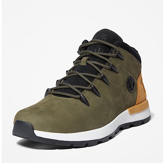 Halbhoher Sprint Trekker Sneaker fr Herren in Dunkelgrn TBL Grn ALT8