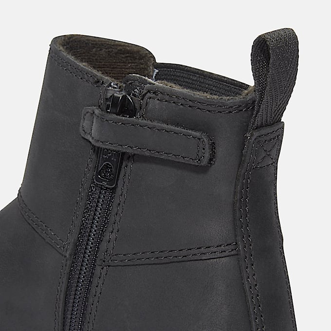 Courma Kid Chelsea Boot for Youth in Black TBL Black ALT6