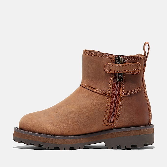 Courma Kid Chelsea Boot for Toddler in Brown TBL Brown ALT5