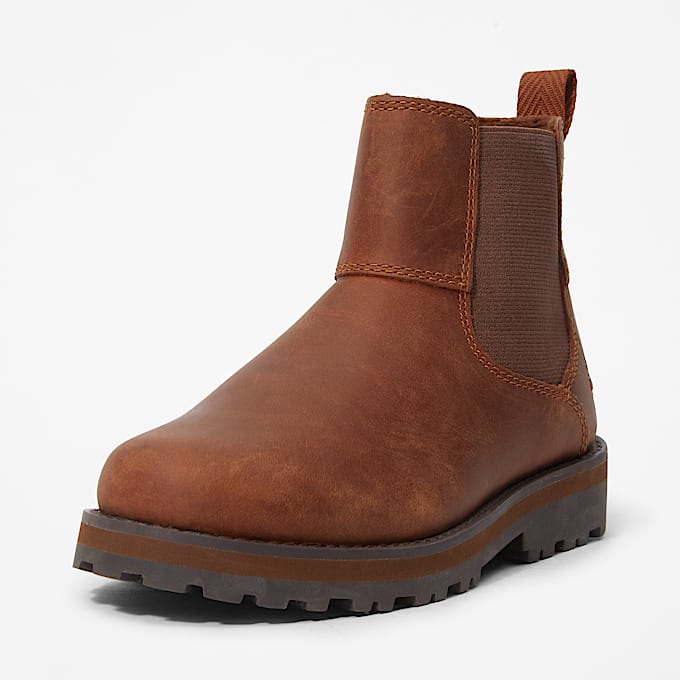 Courma Kid Chelsea Boot for Junior in Brown TBL Brown ALT8