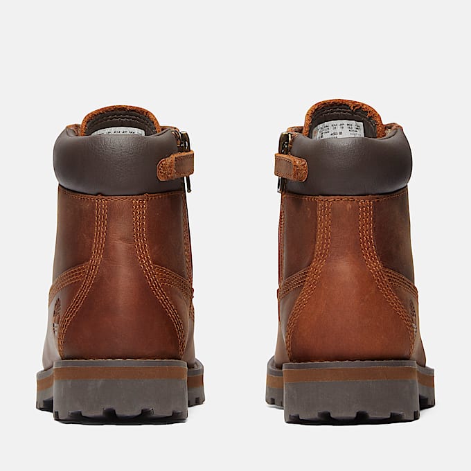 Courma Kid Laceup Boot fr barn i brun TBL Brun ALT4