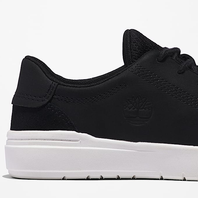 Basket à lacets Seneca Bay pour junior en noir