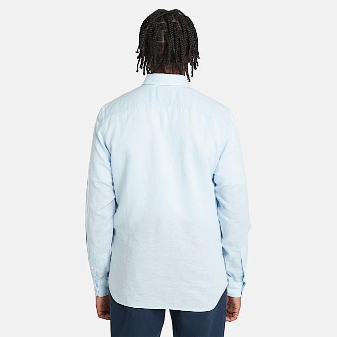 Lovell Lake BottonDownLangarmshirt fr Herren in Hellblau TBL Blau ALT6