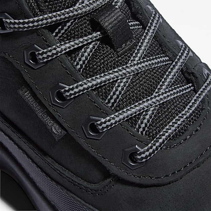 Halbhoher Field Trekker Sneaker für Kinder in Schwarz