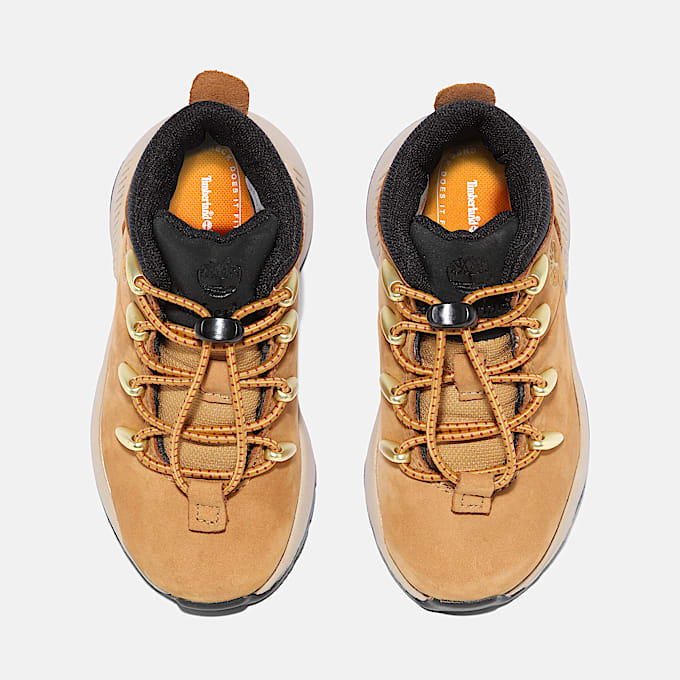 Halbhoher Sprint Trekker Sneaker mit BungeeSchnrung fr Kleinkinder in Gelb TBL Gelb ALT1