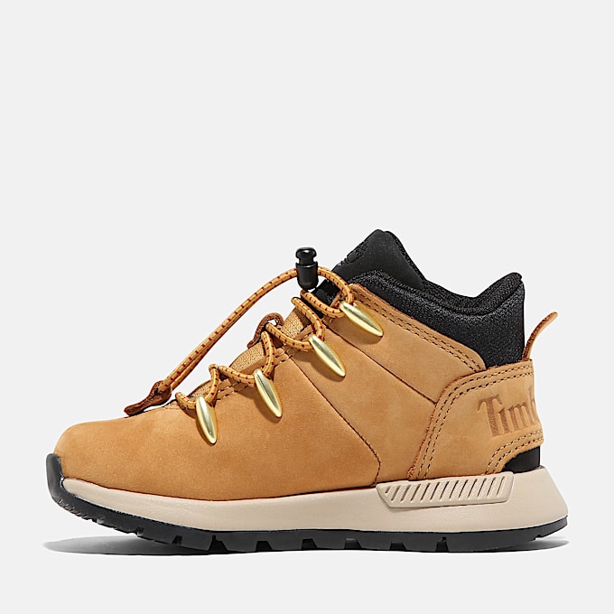 Halbhoher Sprint Trekker Sneaker mit BungeeSchnrung fr Kleinkinder in Gelb TBL Gelb ALT5