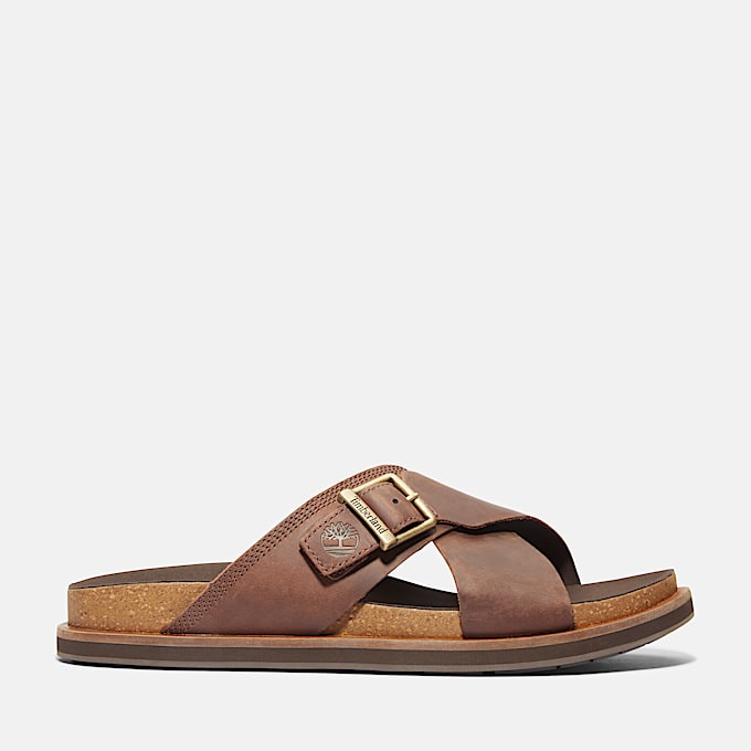 Amalfi Vibes Slipper voor heren in bruin - 1