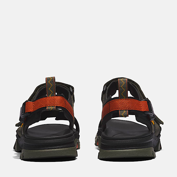 Sandalias con tira trasera Garrison Trail para hombre en verde