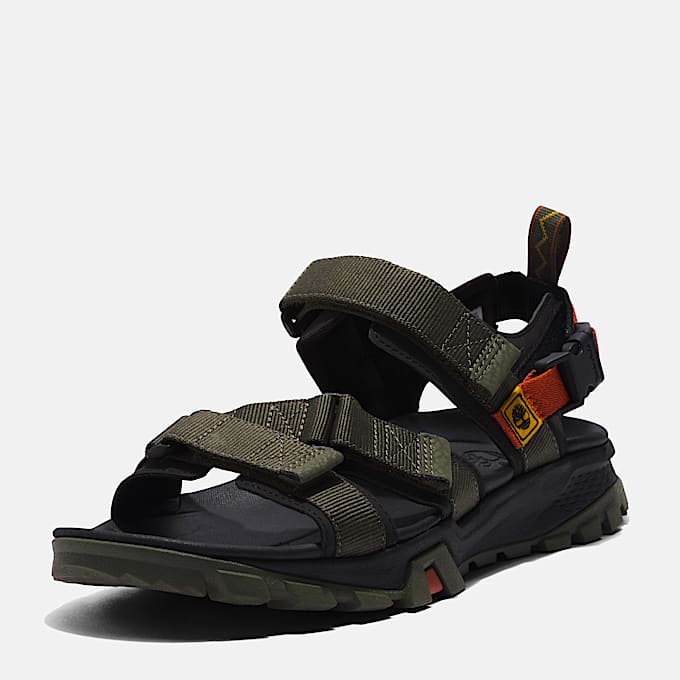 Garrison Trail Sandalen mit Fersenriemen fr Herren in Grn TBL Grn ALT8