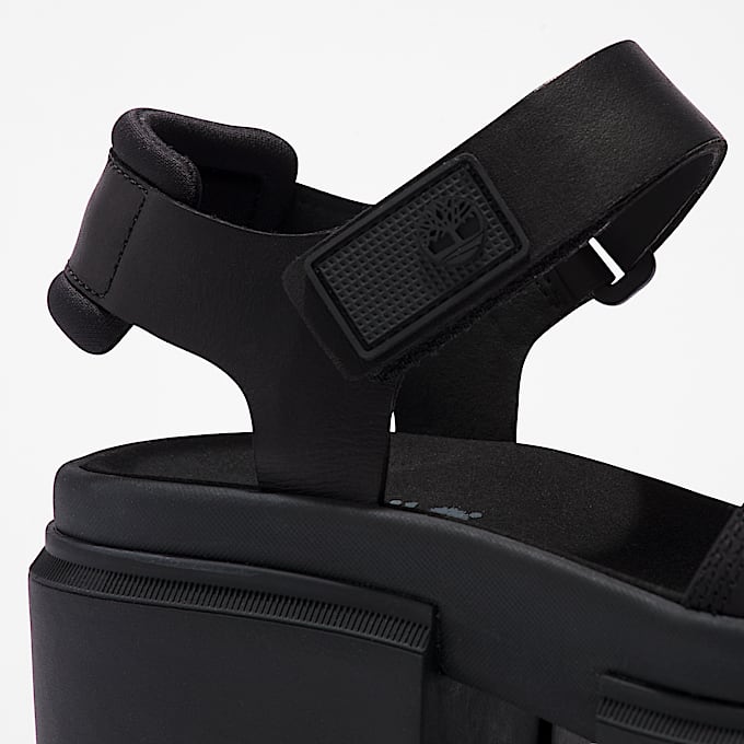 Sandalo con Cinturino Posteriore Everleigh da Donna in colore nero