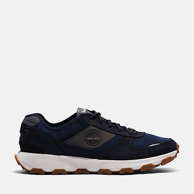 Winsor Park Lage Vetersneaker voor heren in donkerblauw - 1