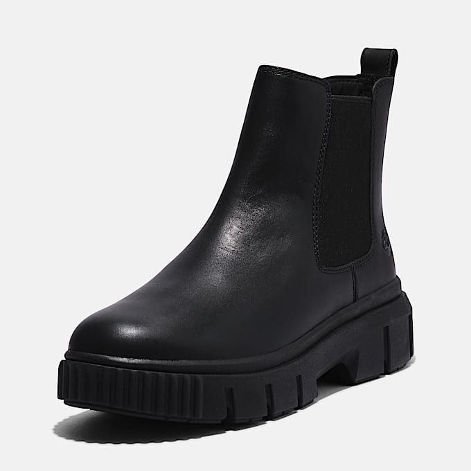 Greyfield Chelsea Boot fr Damen in Schwarz TBL Schwarz ALT8