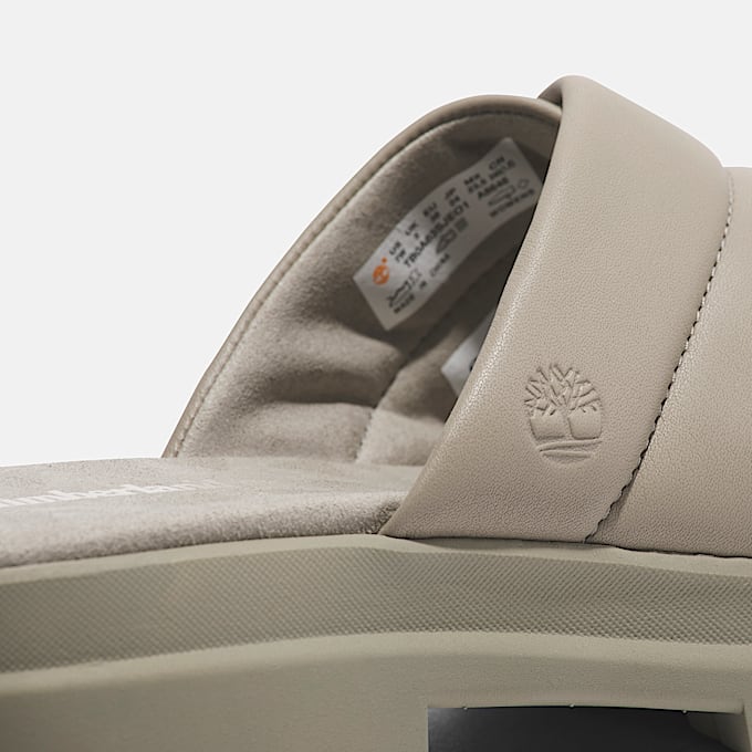 London Vibe Slide Sandale für Damen in Beige